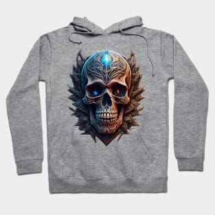 tribal skull #2 Hoodie